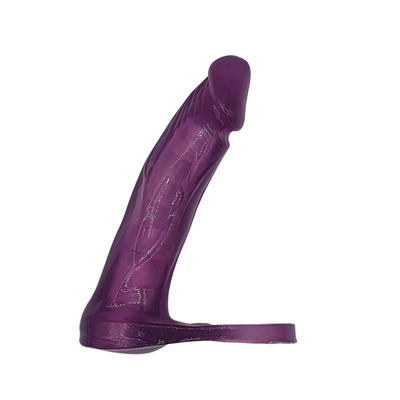 Anel Companheiro com Glande Definida e Vértebras em Silicone - Magic Sexy | 15,2 x 3,4 cm | Disponível em 11 Cores