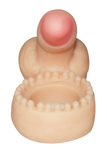 Sensual Import - Anel Companheiro com Mini Pênis e Escroto - 6 x 2,5 cm - 3