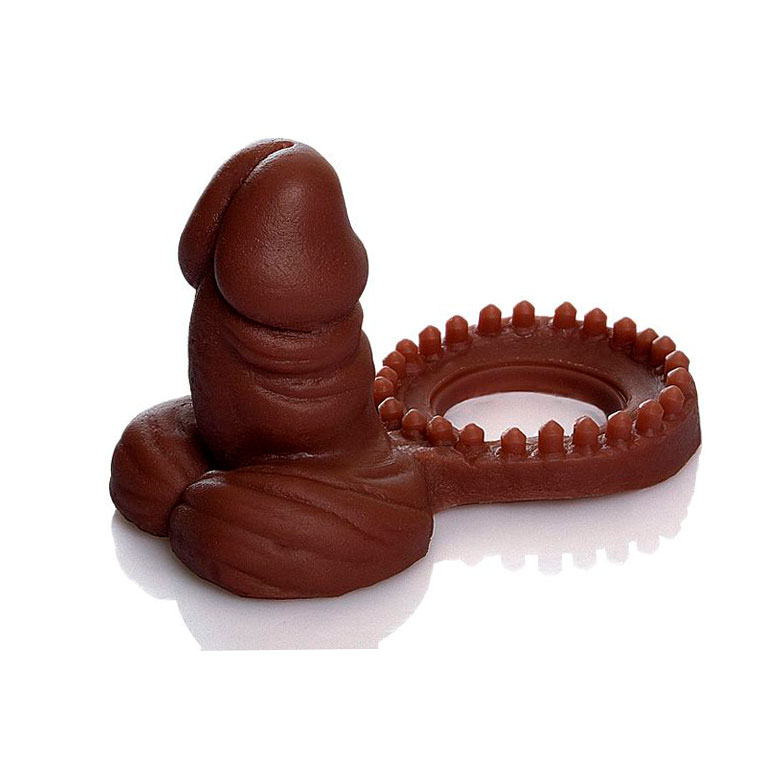 Anel Companheiro com Mini Plug - Adão & Eva | 7 x 2,5 cm | Disponível em 3 Cores - 5