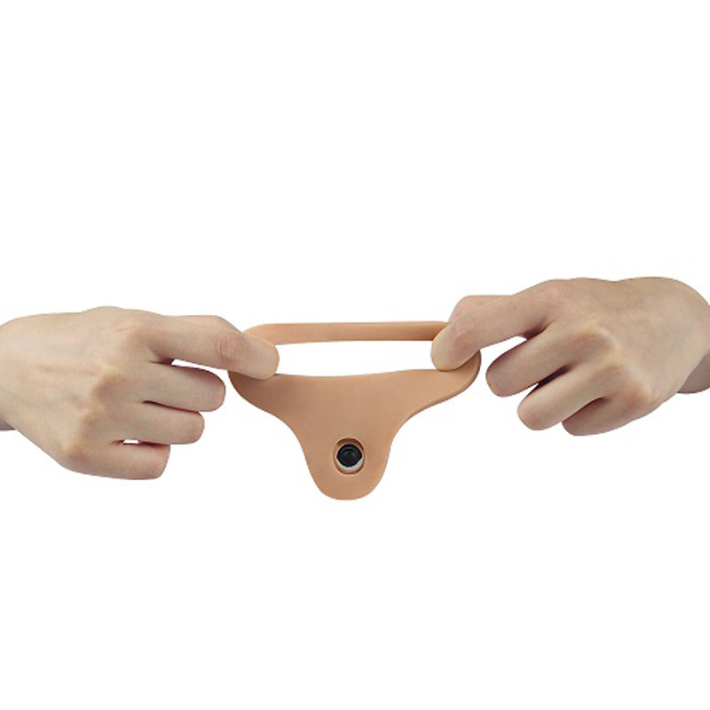 Anel Companheiro em Silicone com Bullet e 10 Modos de Vibração - The Ultra Soft Double | 13,5 x 2,5 cm - 5