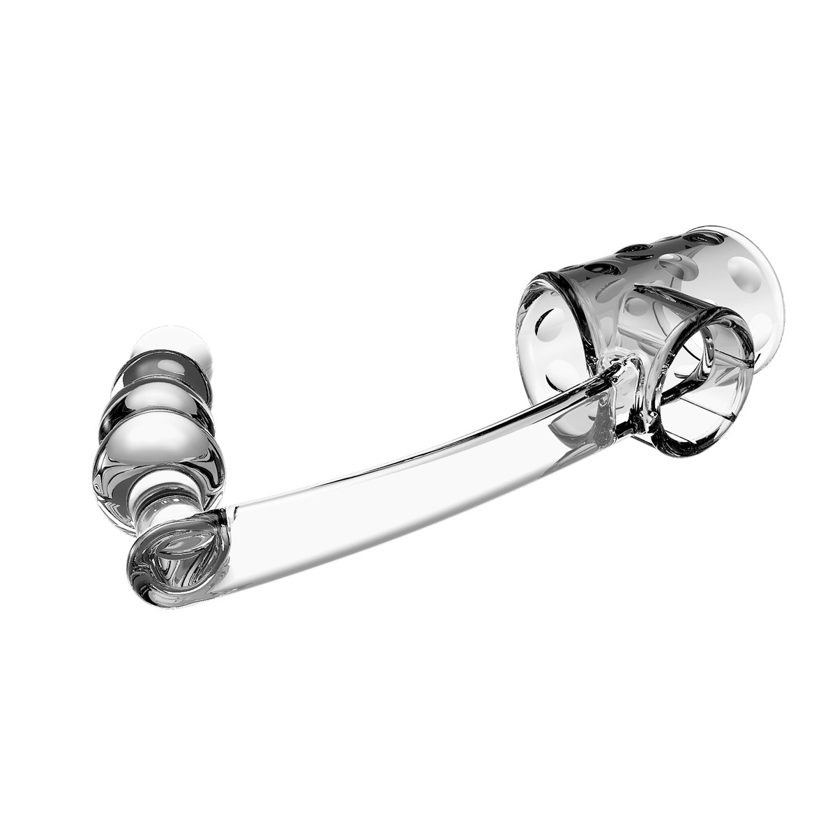 Anel Duplo com Plug Anal Escalonado em TPE - Pretty Love Rilley | 5,3 x 3,4 cm - 4