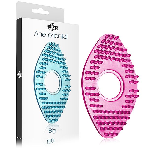 Anel Oriental Grande em Silicone - Adão & Eva | Disponível em 5 Cores - 5