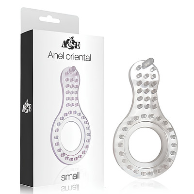 Foto 3 do produto Anel Peniano Pequeno em Silicone - Anel Oriental Small | 9,5 x 5,3 cm | Disponível em 4 Cores