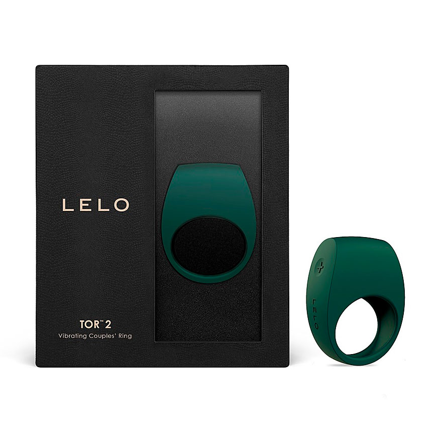 Anel Peniano com 6 Tipos de Estímulos, Feito em Silicone Macio e Resistente à Água - LELO Tor II | Disponível em 2 Cores - 6