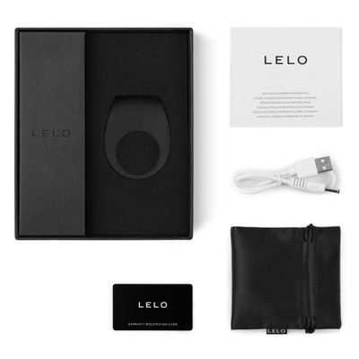 Foto 4 do produto Anel Peniano com 6 Tipos de Estímulos, Feito em Silicone Macio e Resistente à Água - LELO Tor II | Disponível em 2 Cores