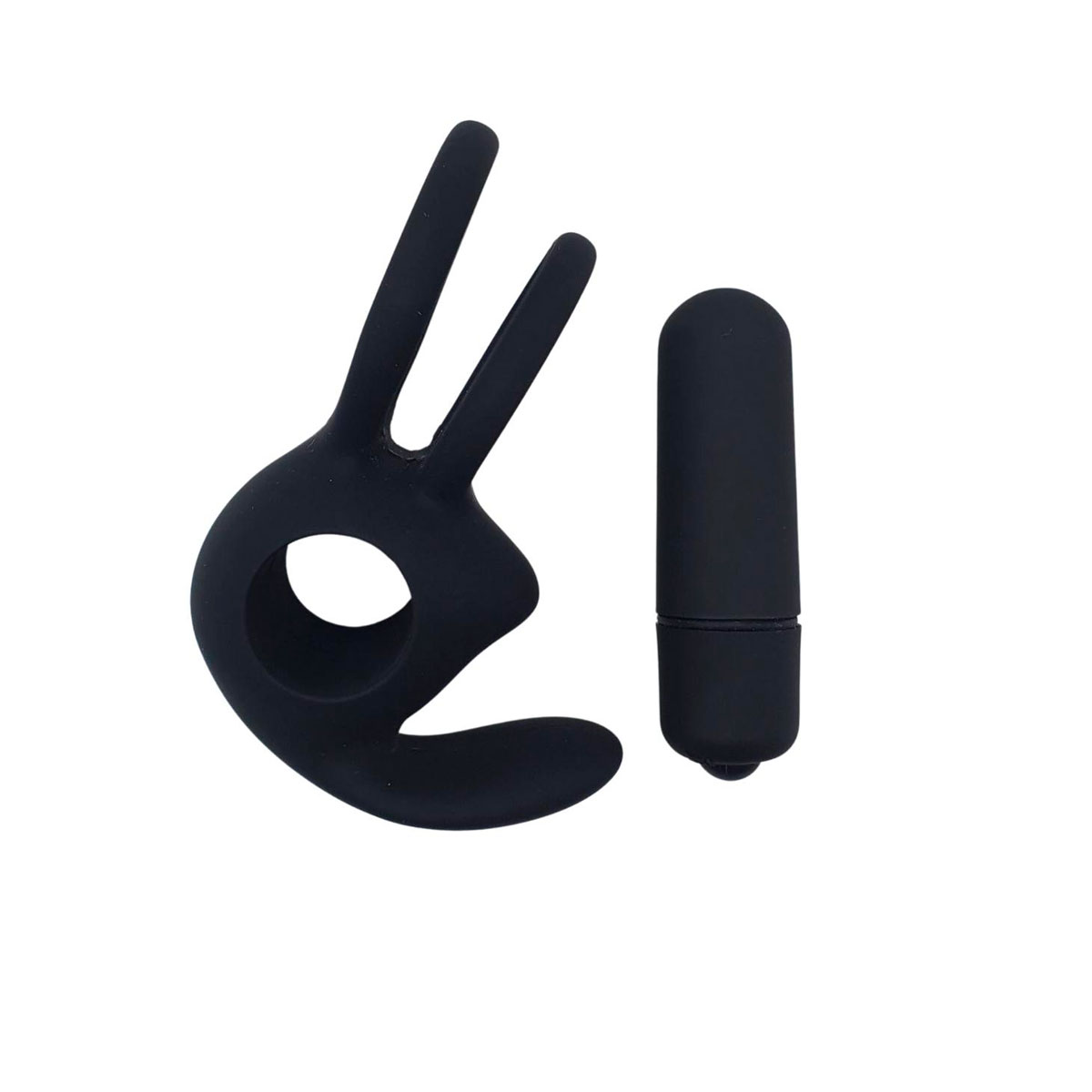 Anel Peniano Duplo com 10 Modos de Vibração e Resistencia à Água - X- Men Oh My God | 7,8 x 6 cm | Disponível em 2 Cores - 4