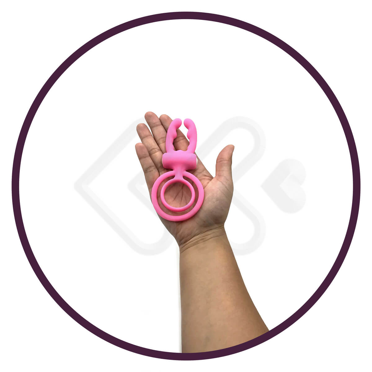 Anel Peniano Duplo com Hastes Estimuladoras e Cápsula Vibratória - Vibe Ring | 12,4 x 6 cm | Disponível em 3 Cores - 8