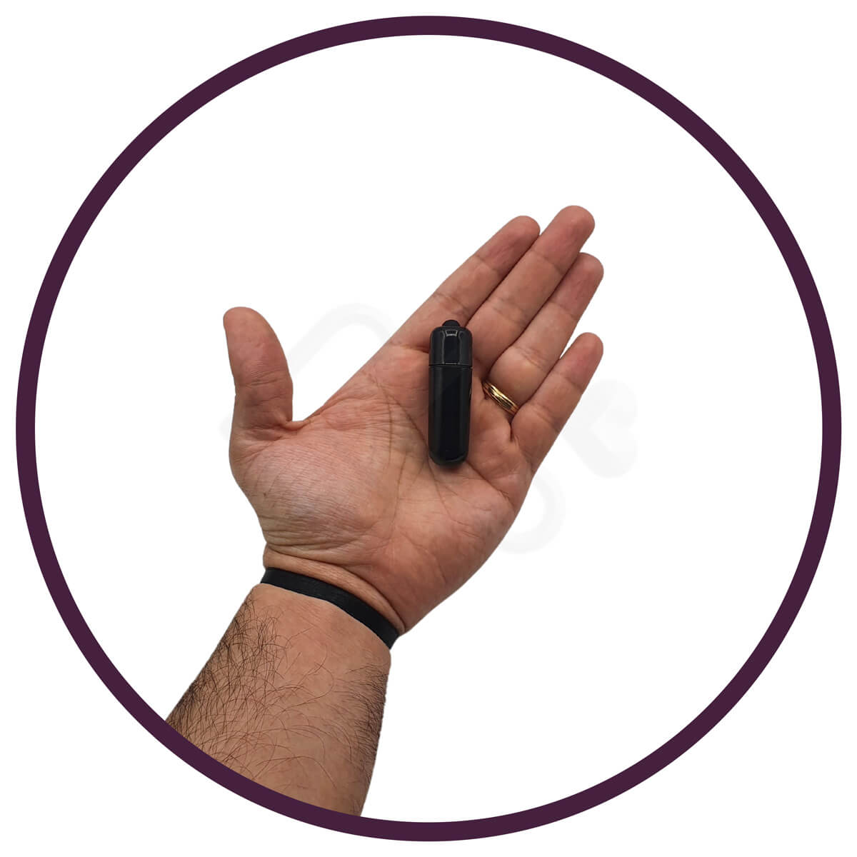 Anel Peniano Duplo para Pênis e Escroto com Cerdas Massageadoras e Bullet em Vibração Única - Tianzun Vibrating Cock Ring | 6,2 x 3,9 cm - 7