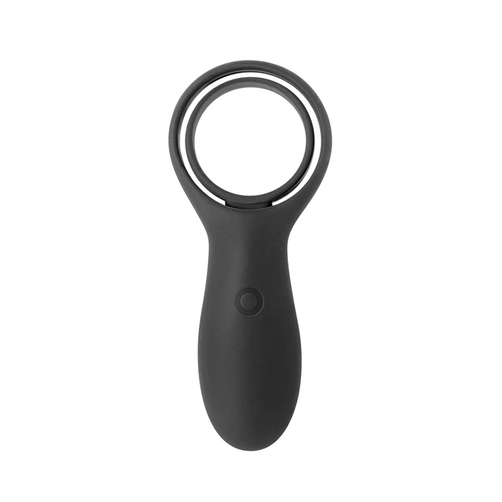 Anel Peniano Duplo Recarregável com 10 Modos de Vibração - Zero Tolerance The Rechargeable Torpedo | 4,8 x 3 cm - 4