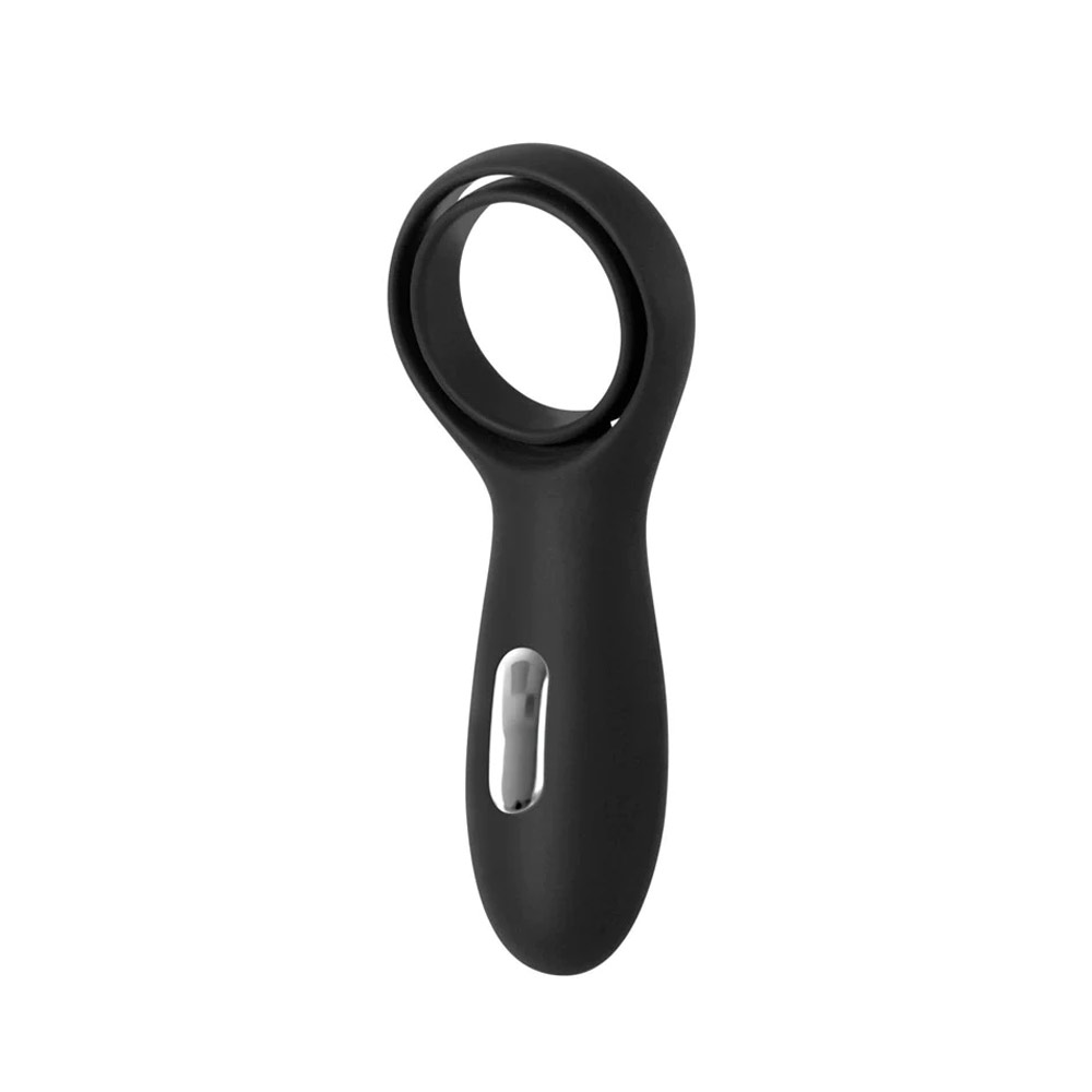 Anel Peniano Duplo Recarregável com 10 Modos de Vibração - Zero Tolerance The Rechargeable Torpedo | 4,8 x 3 cm - 6