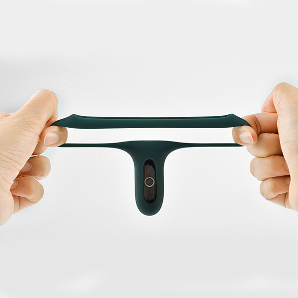 Anel Peniano Duplo Recarregável em Silicone com 7 Modos de Vibração com Controle Via Aplicativo - Magic Motion Rise - 8,9 x 5,1 cm - 3