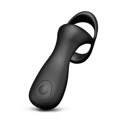 Foto 2 do produto Anel Peniano Duplo Recarregável em Silicone com Estimulador e 10 Modos de Vibração - Vibrative Triple
