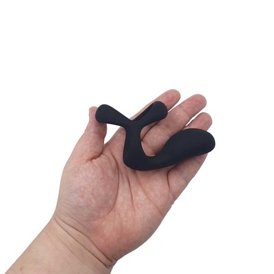 Foto 6 do produto Anel Peniano Duplo Recarregável em Silicone com Estimulador e 10 Modos de Vibração - Vibrative Triple