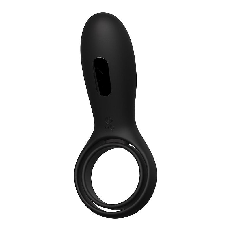 Anel Peniano Duplo em Silicone com 10 Modos de Vibração e Carregamento via Cabo USB - Sexy Import | 11,4 x 3 cm - 4