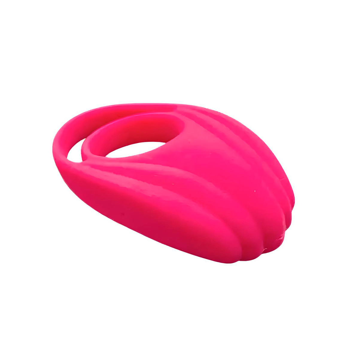 Anel Peniano Duplo em Silicone com 9 Modos de Vibração, Estimulador de Clitóris, Resistente à Água e Recarregável - Vibrator - 3