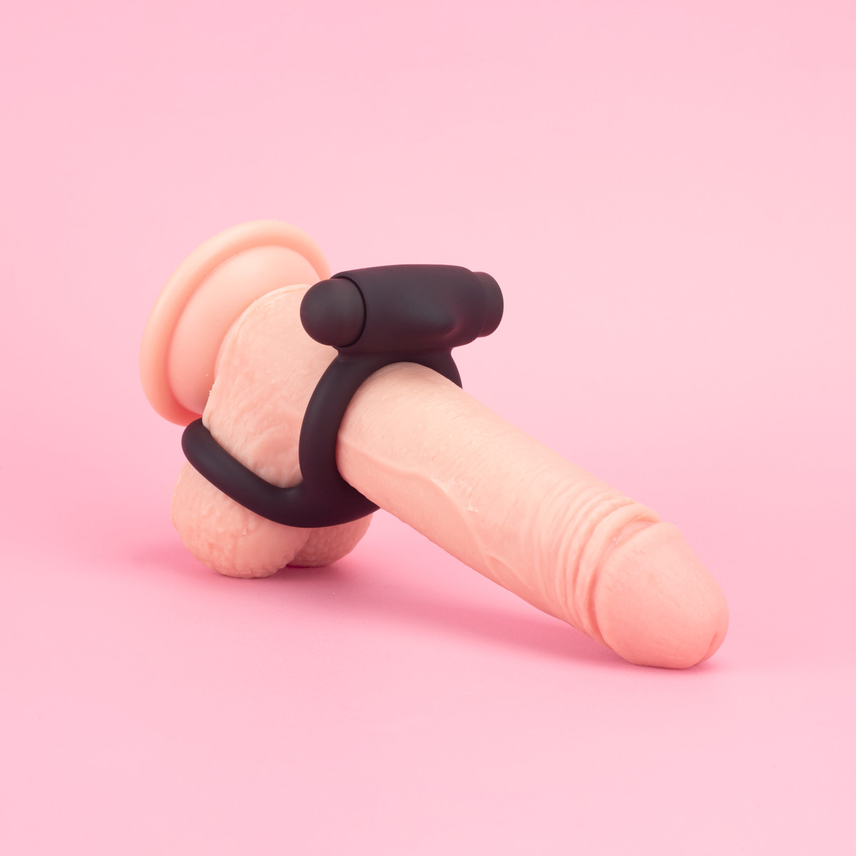 Anel Peniano Duplo em Silicone com Cápsula Vibratória e 10 Modos de Vibração - Exclusiva Thalon - 5