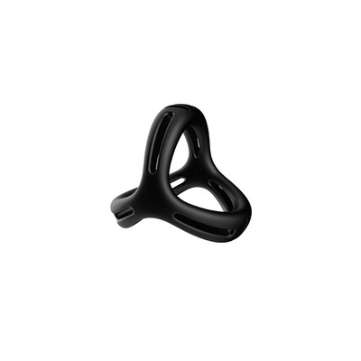 Foto 2 do produto Anel Peniano Duplo em Silicone com Detalhes Vazados - Cock Ring Stay Hard | 5,2 x 3,3 cm
