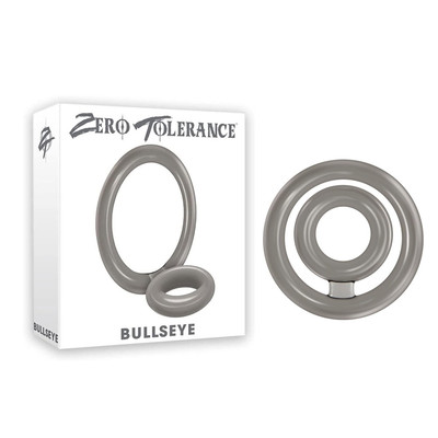 Foto 1 do produto Anel Peniano Duplo em Silicone Hipoalérgico - Zero Tolerance Bullseye | 4,7 cm | 1,5 cm