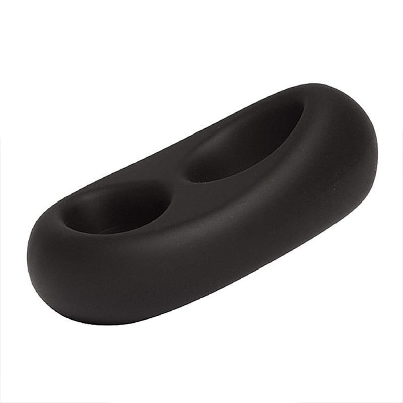 Anel Peniano Duplo em Silicone - Sexy Import | 6,5 x 4,8 cm - 4