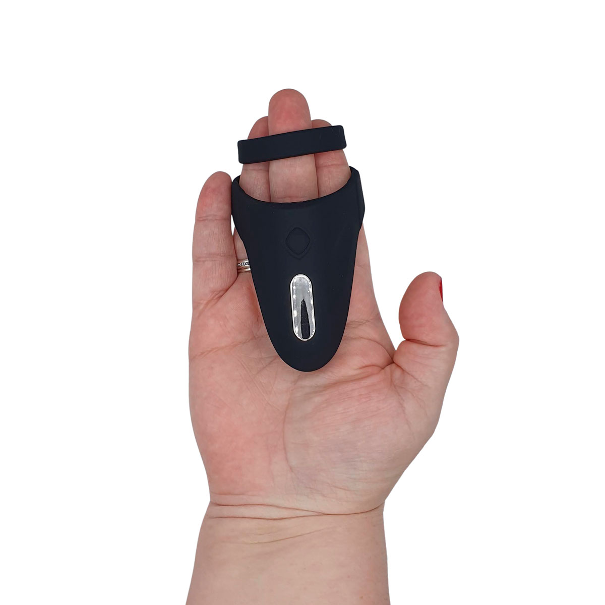 Anel Peniano e de Escroto em Silicone com 10 Modos de Vibrações - Pleasure Dreams - 4