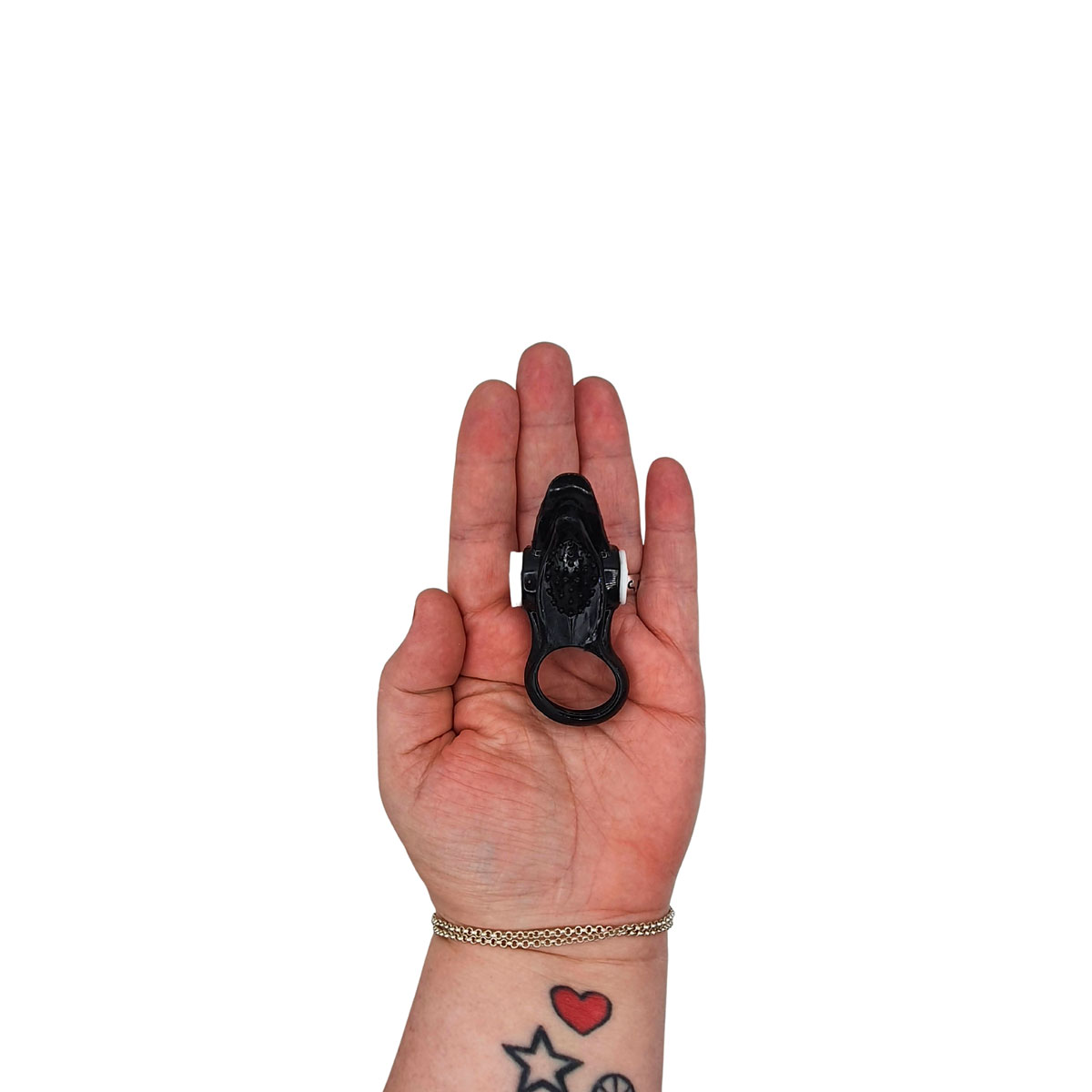 Anel Peniano em Formato de Língua com Texturas Estimuladoras e Vibração Única - You Vibe Vibrating Ring | Disponível em 4 Cores - 11