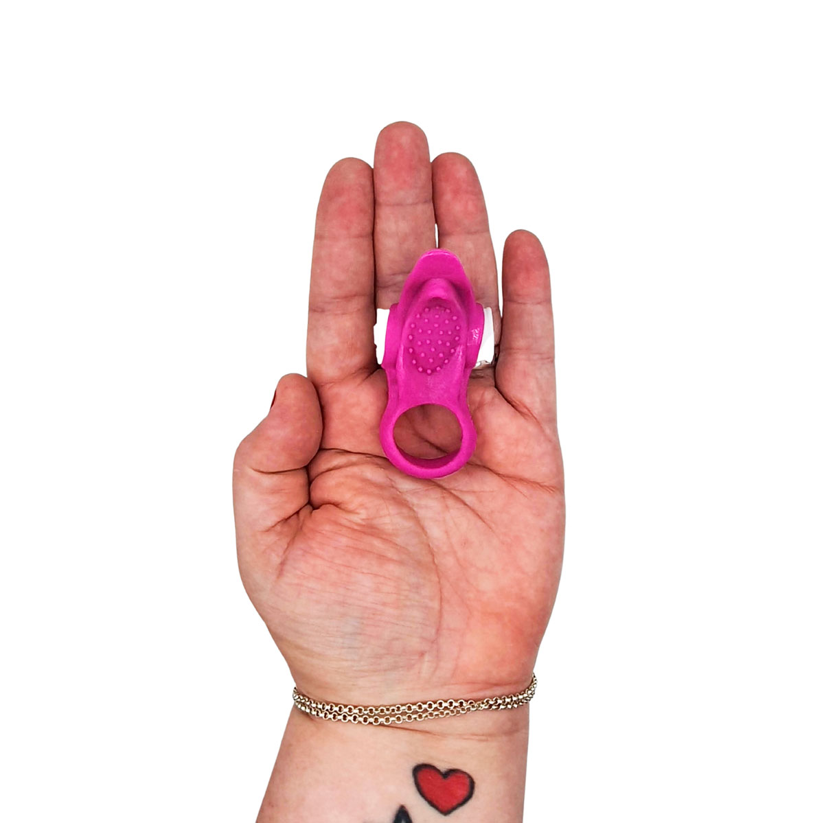 Anel Peniano em Formato de Língua com Texturas Estimuladoras e Vibração Única - You Vibe Vibrating Ring | Disponível em 4 Cores - 13