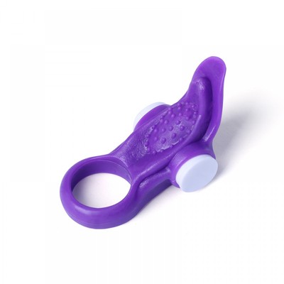 Foto 14 do produto Anel Peniano em Formato de Língua com Texturas Estimuladoras e Vibração Única - You Vibe Vibrating Ring | Disponível em 4 Cores