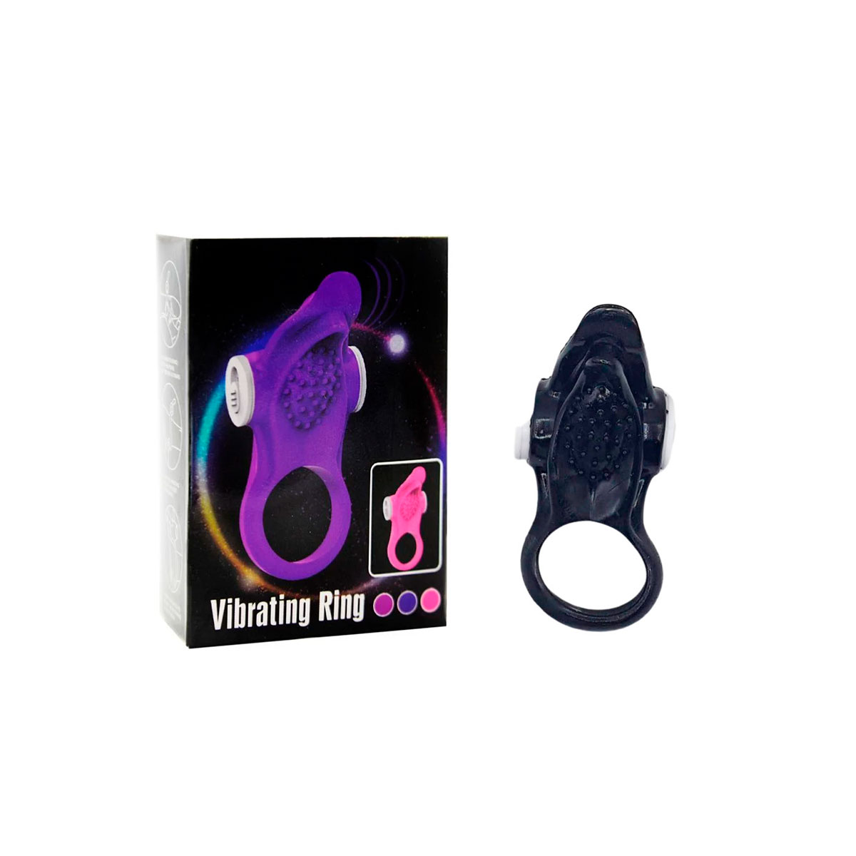 Anel Peniano em Formato de Língua com Texturas Estimuladoras e Vibração Única - You Vibe Vibrating Ring | Disponível em 4 Cores - 3