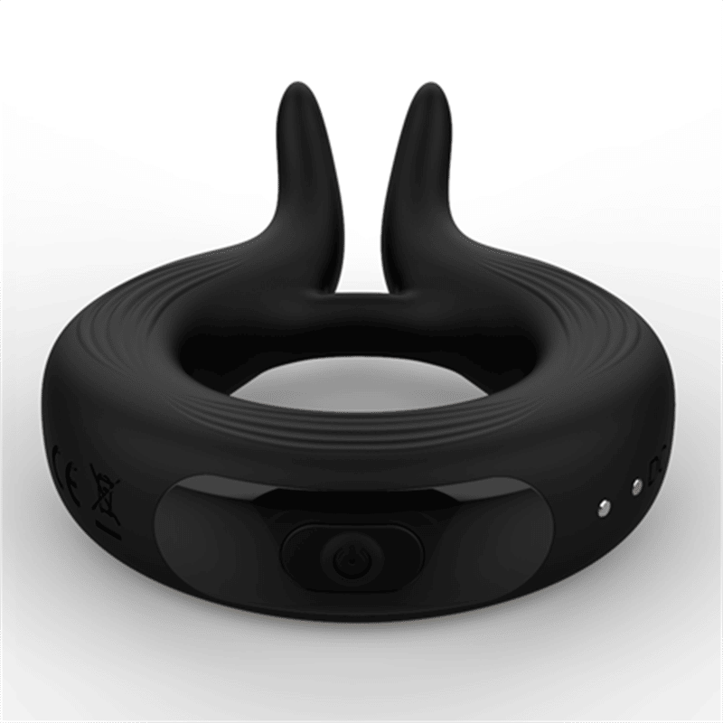 Anel Peniano Luxuoso em Silicone com Estimulador de Clitóris, 10 Modos de Vibração e Carregamento Via Cabo USB - Adão & Eva Essence Toys Jack - 6