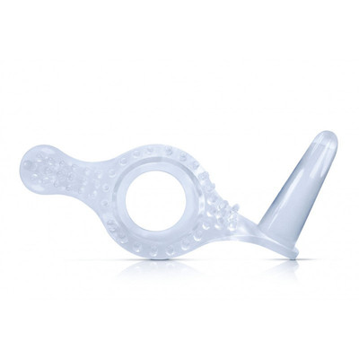 Foto 1 do produto Sexy Fantasy - Anel Peniano Oriental com Plug | Cor: Transparente
