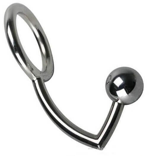 Anel Peniano com Plug Anal Estimulador de Próstata o Feito em Aço | Disponível em 3 Tamanhos - 3