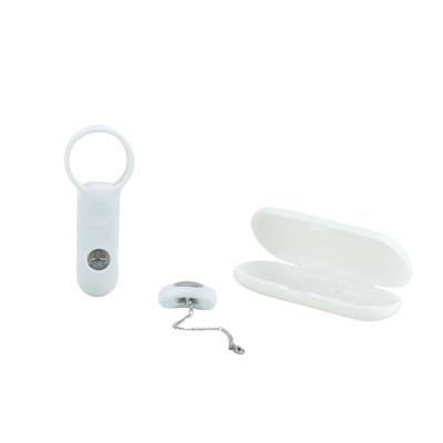 Anel Peniano Premium com 3 Modos de Vibração, Controle Remoto Sem Fio e Carregamento USB - Adão & Eva Penis Ring | 9,6 x 3,8 cm