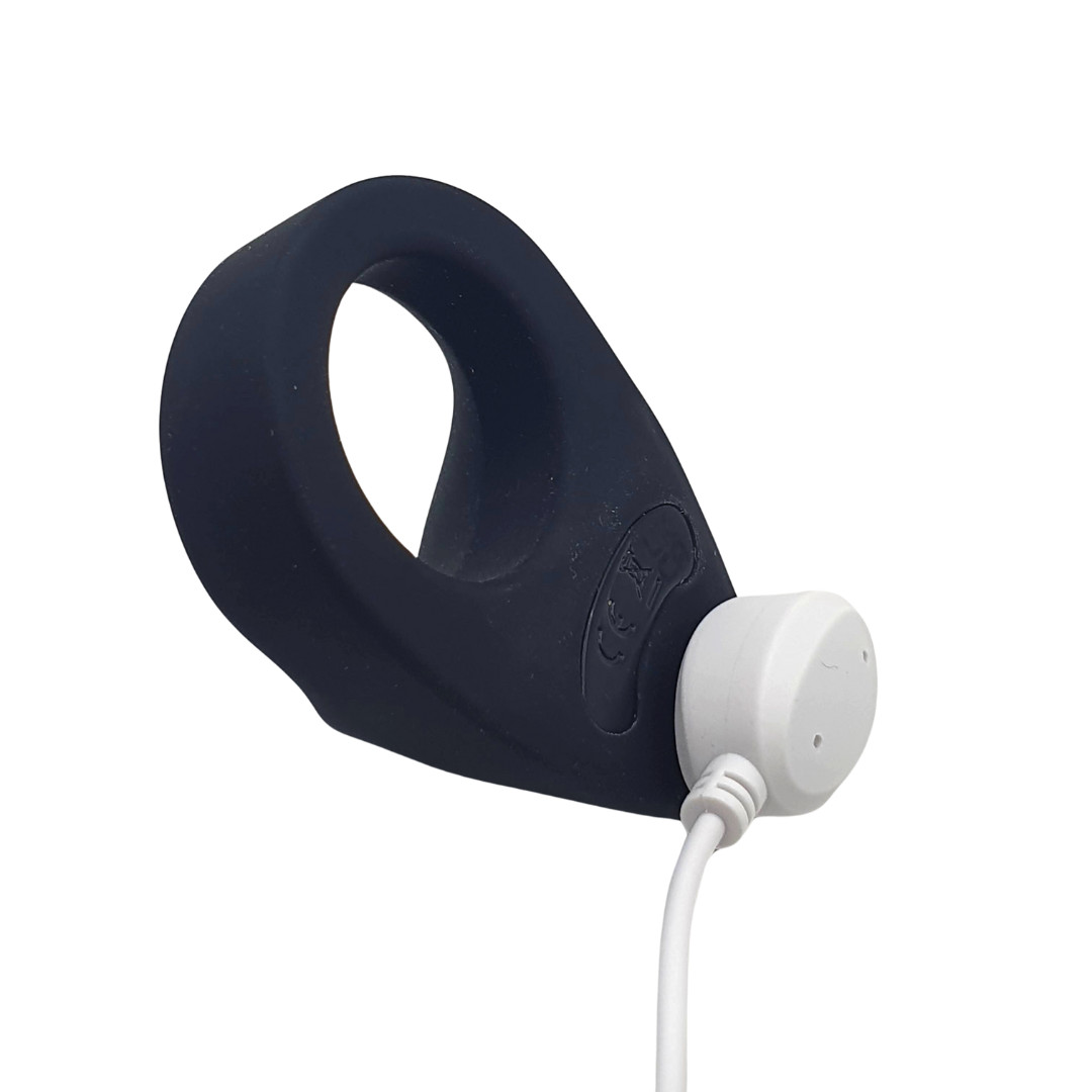 Anel Peniano Recarregável com 20 Modos de Vibração - Zero Tolerance Night Rider | 6,4 x 4,3 cm - 6