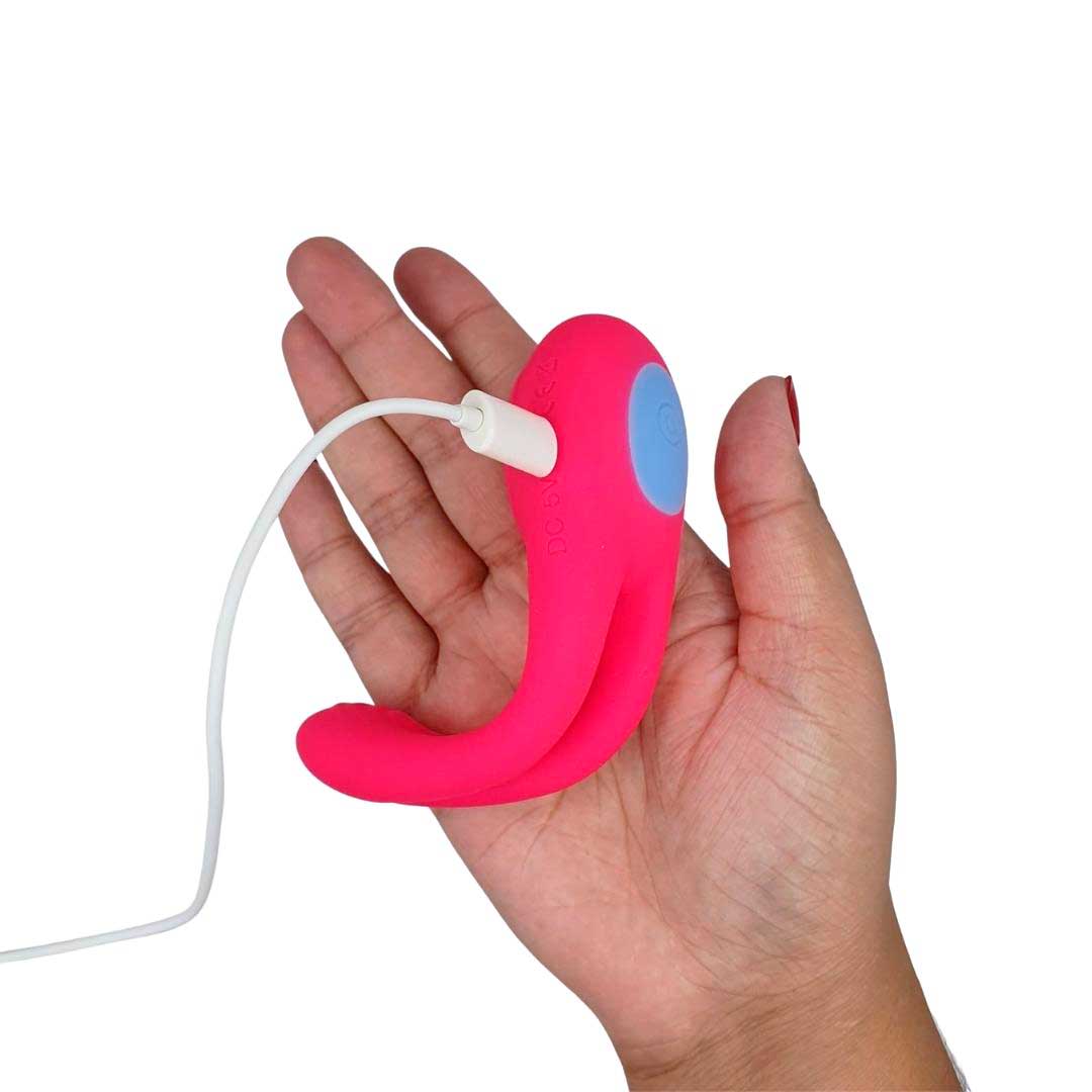 Anel Peniano Recarregável com Estimulador de Clitóris, 7 Modos de Vibração e Controle Remoto Sem Fio - I-Moon Candy | Disponível em 2 Cores - 11