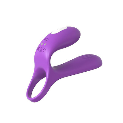 Foto 6 do produto Anel Peniano em Silicone com Estimulador de Clitóris, 9 Modos de Vibração, Controle Remoto sem Fio e Recarregável - S-Hande Asta-RCT | Disponível em 2 Cores