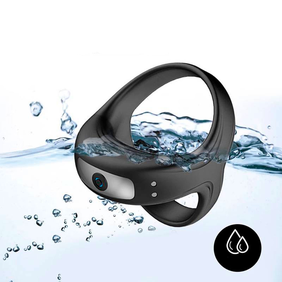 Anel Peniano Recarregável em Silicone com 10 Modos de Vibrações - Pleasuare Dreams - 8