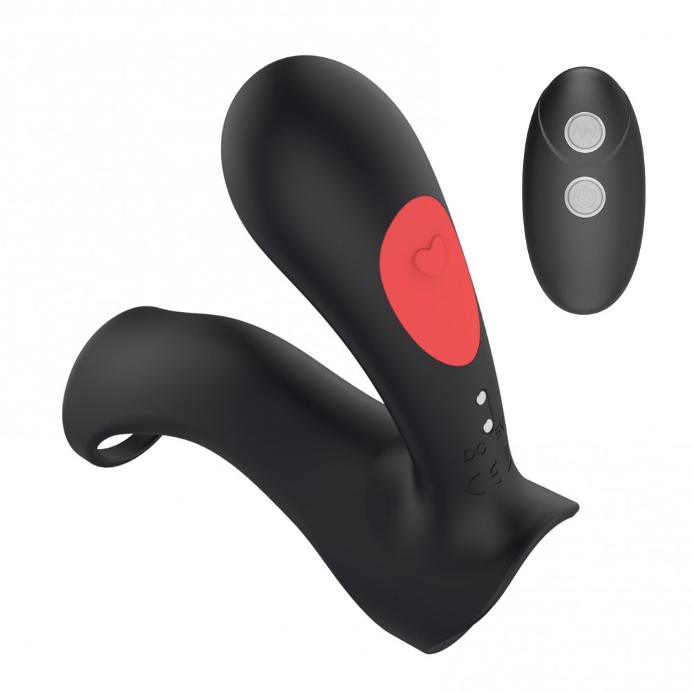 Anel Peniano Recarregável em Silicone com Estimulador Clitoriano de Controle Remoto - Stamen | 8,2 x 3 cm - 2