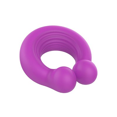 Foto 3 do produto Anel Peniano Recarregável em Silicone com Texturas Massageadoras, 9 Modos de Vibração e Controle Remoto - S-Hande London Eye-RCT | 7,5 x  2,5 cm