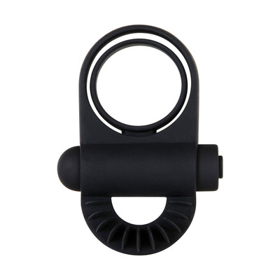 Foto 4 do produto Anel Peniano em Silicone com Alça Flexível, Cápsula Vibratória, 9 Modos de Vibração e Carregamento Via Cabo USB - Zero Tolerance Bell Ringer