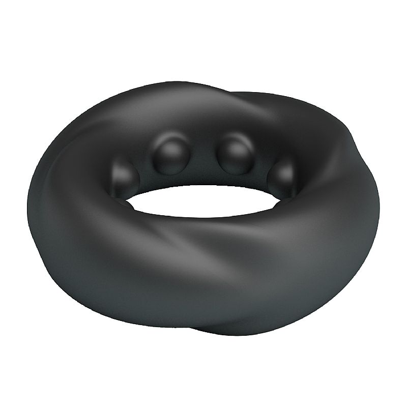 Anel Peniano em Silicone Aveludado Com Textura Ondular - Crazy Bull Daquez | 2,9 cm - 5