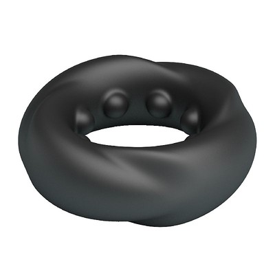 Foto 5 do produto Anel Peniano em Silicone Aveludado Com Textura Ondular - Crazy Bull Daquez | 2,9 cm