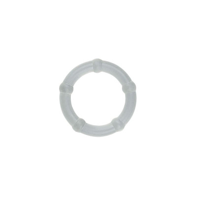 Foto 2 do produto Anel Peniano em Silicone Flexível com Nódulos Massageadores - La Pimienta | 2 cm