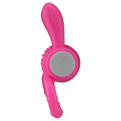 Foto 8 do produto Anel Peniano em Silicone no Formato de Coelho com Mini Cerdas e Vibração Única - You Vibe Vibrating Ring | Disponível em 3 Cores