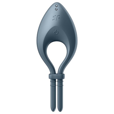 Foto 5 do produto Anel Peniano em Silicone Macio com 12 Modos de Vibrações Potentes , App Control e Á Prova D'água - Satisfyer Bullseye