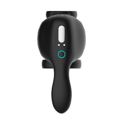 Foto 5 do produto Anel Peniano em Silicone com Massageador de Períneo, 10 Modos de Vibração e Carregamento Via Cabo USB - Funejoy | 12,5 x 3,8 cm