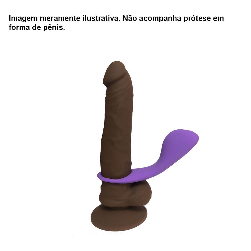 Anel Peniano em Silicone Soft Touch para Dupla Penetração - 4