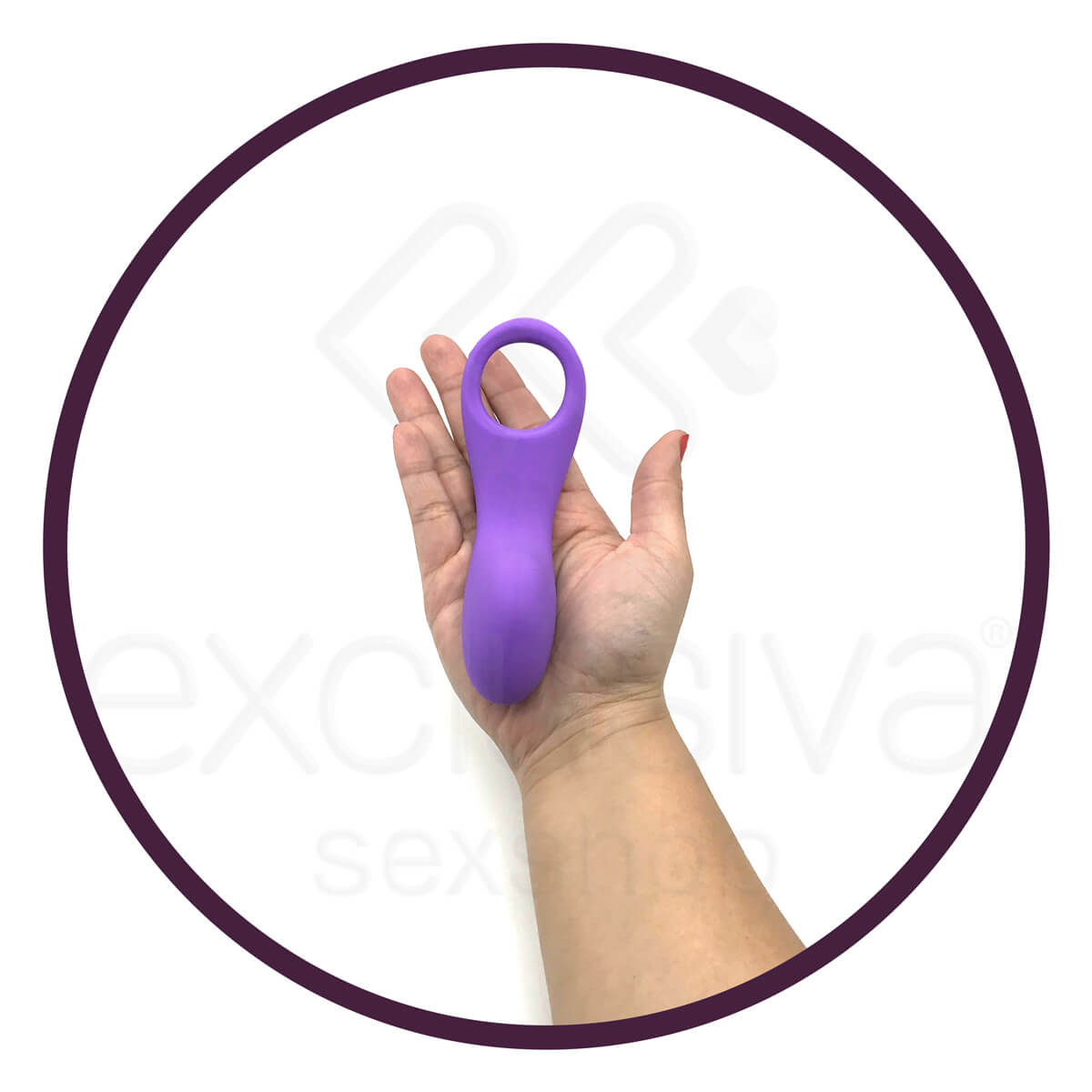 Anel Peniano em Silicone Soft Touch para Dupla Penetração - 6