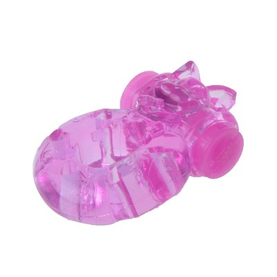 Anel Peniano em Silicone com Vibração Multivelocidade e Estimulador de Clitóris - Sexy Import | Disponível em 2 Modelos e 4 Cores