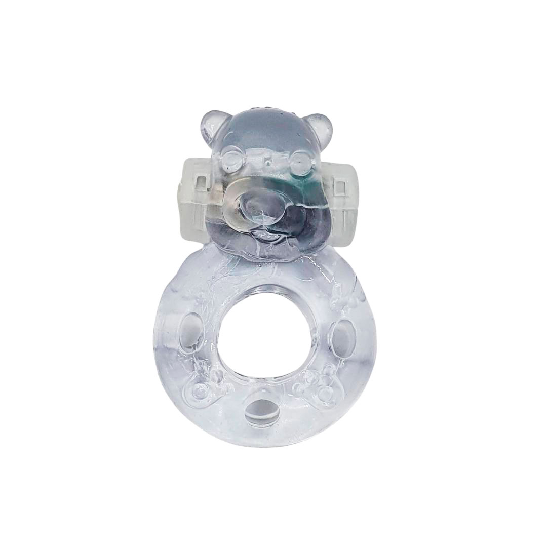 Anel Peniano em Silicone com Vibração Multivelocidade e Estimulador de Clitóris - Sexy Import | Disponível em 2 Modelos e 4 Cores - 4