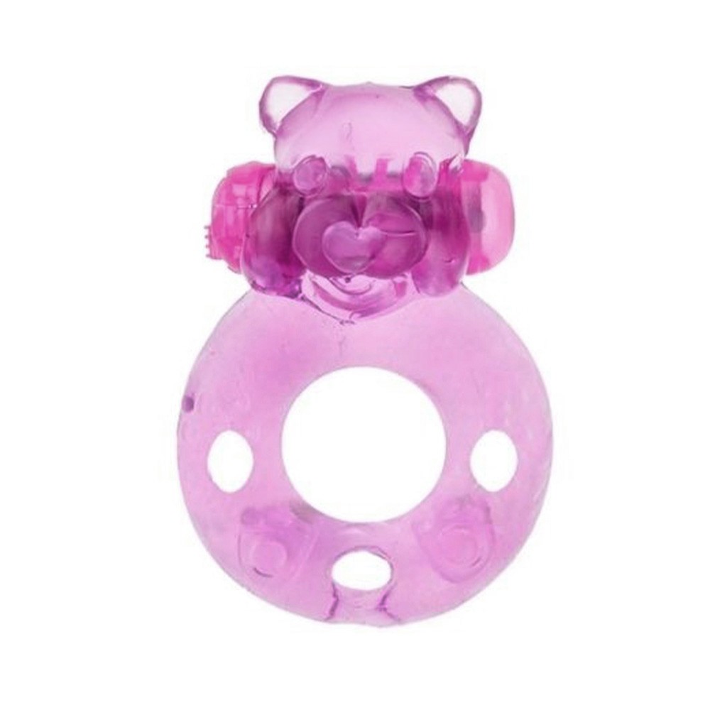 Anel Peniano em Silicone com Vibração Multivelocidade e Estimulador de Clitóris - Sexy Import | Disponível em 2 Modelos e 4 Cores - 3